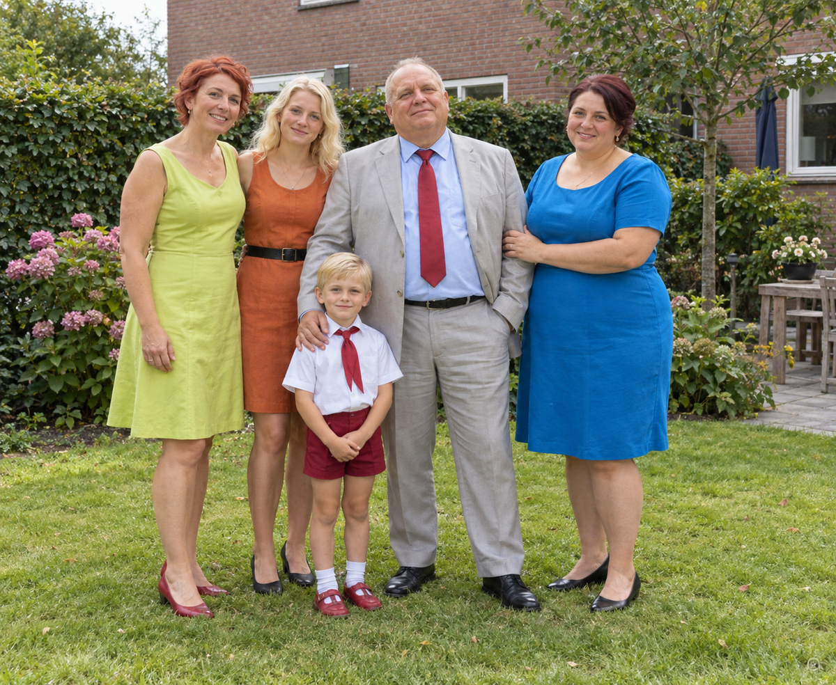 Jouw familiefoto als miniatuurwereld